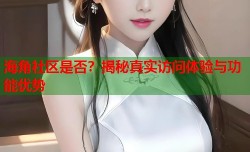 海角社区是否？揭秘真实访问体验与功能优势