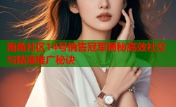 海角社区14号销售冠军揭秘高效社交与精准推广秘诀