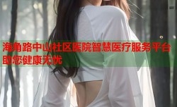 海角路中山社区医院智慧医疗服务平台助您健康无忧