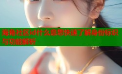 海角社区id什么意思快速了解身份标识与功能解析
