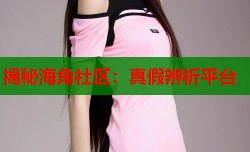 揭秘海角社区：真假辨析平台