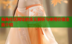 海角社区网址的含义解析与使用价值全面介绍