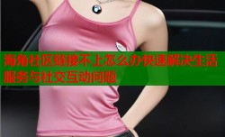 海角社区链接不上怎么办快速解决生活服务与社交互动问题
