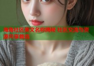 海角社区英文名称揭秘 社区交流与资源共享首选