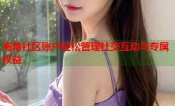 海角社区账户轻松管理社交互动与专属权益