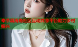 奉节县海角社区互动共享平台助力乡村振兴