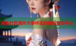 海角社区海外大事件实时曝光互动平台