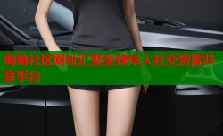 海角社区网址汇聚全球华人社交资源共享平台