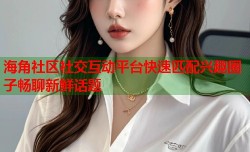 海角社区社交互动平台快速匹配兴趣圈子畅聊新鲜话题