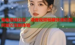 海角游戏社区：语音视频畅聊快速匹配同城交友新体验