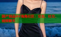 国产精品AV海角社区：交友、社交、视频聊天