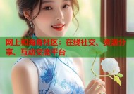 网上和海角社区：在线社交、资源分享、互动交流平台