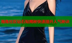 海角社区钻石贴揭秘快速提升人气秘诀