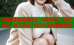 发现更多像海角社区一样的平台：在线论坛、线下活动、知识分享的温馨港湾