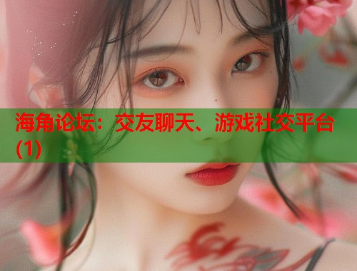 海角论坛：交友聊天、游戏社交平台(1)  第1张