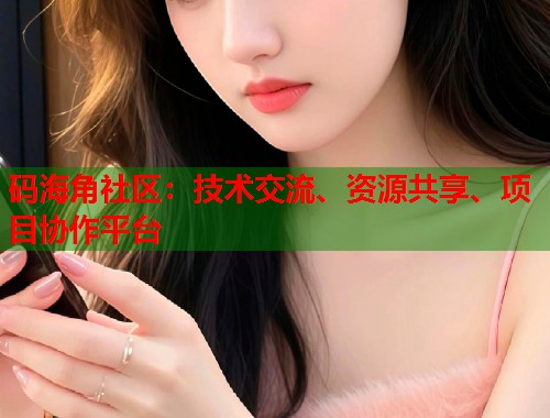 码海角社区：技术交流、资源共享、项目协作平台  第2张