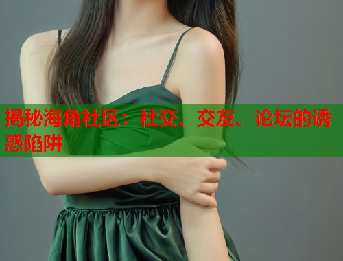 揭秘海角社区：社交、交友、论坛的诱惑陷阱  第1张