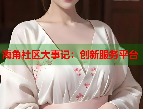 海角社区大事记：创新服务平台  第1张