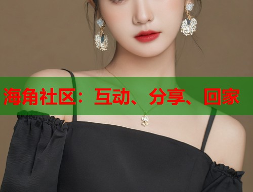 海角社区：互动、分享、回家  第1张