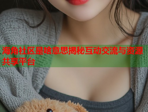 海角社区是啥意思揭秘互动交流与资源共享平台  第2张