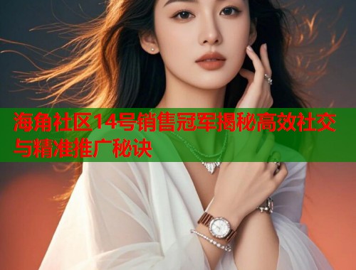 海角社区14号销售冠军揭秘高效社交与精准推广秘诀  第1张