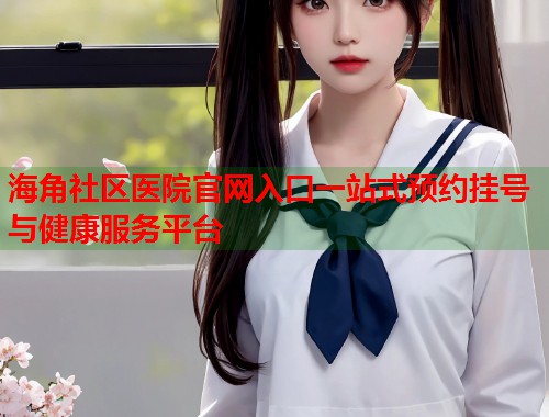 海角社区医院官网入口一站式预约挂号与健康服务平台  第2张