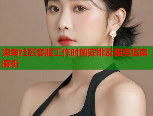海角社区客服工作时间安排及服务指南解析  第2张