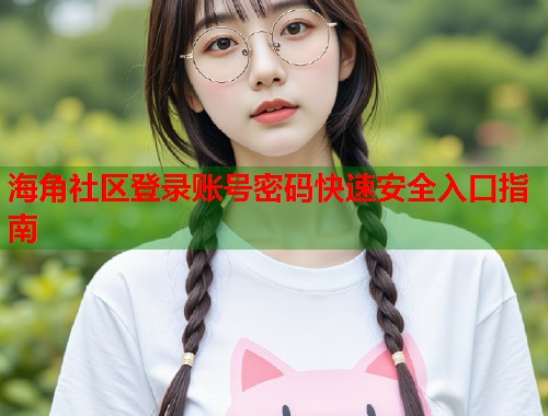 海角社区登录账号密码快速安全入口指南  第2张